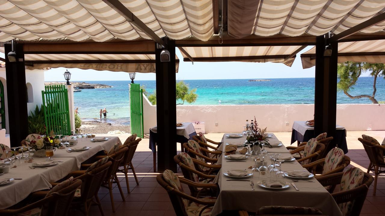 Hostal Restaurante Playa Colonia de Sant Jordi Eksteriør bilde